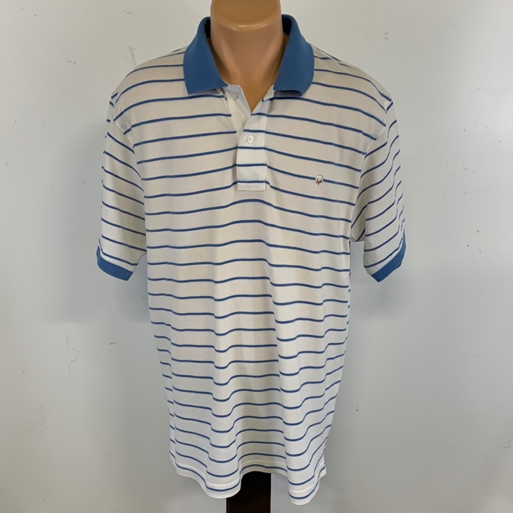 Cotton Brothers short sleeve polo shirt.  M